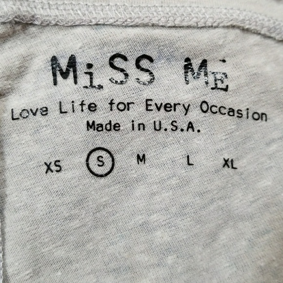 Miss ME small draw string flag / bling shorts NWT - Picture 3 of 3